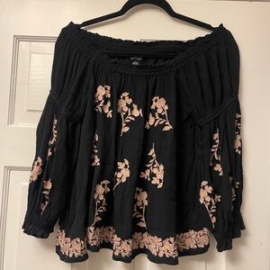 American Eagle Outfitters Black Top